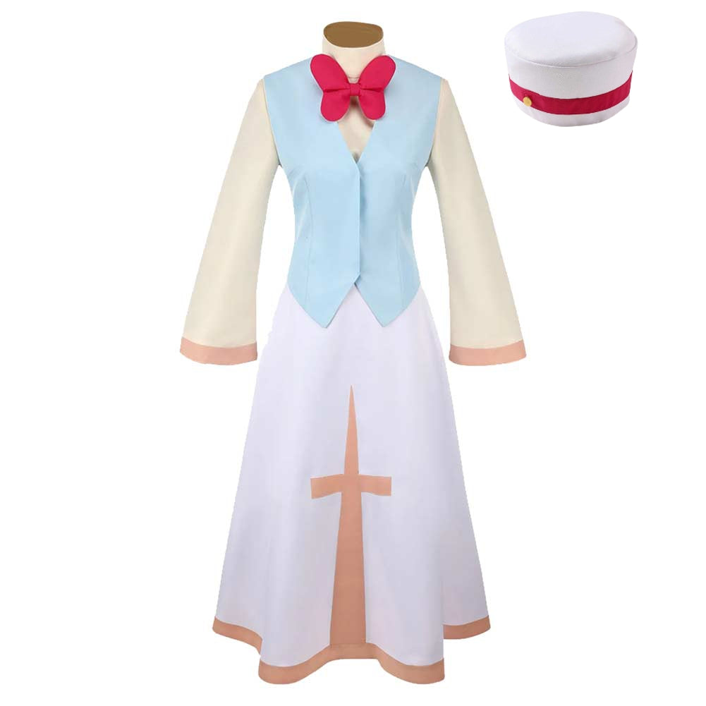 Hazbin Hotel 2 (2025) St. Peter White Blue Angel Set Outfits Cosplay Costume