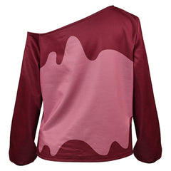 Helluva Boss 2 (2024) Stolas Red Sleepwear Sweatshirt Outfits Cosplay Costume