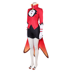 Helluva Boss 2 (2024) Vassago Red Set Outfits Halloween Hazbin Hotel Cosplay Costume