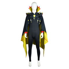 Helluva Boss (2024) Zestial Overlords Black Outfits Hazbin Hotel Halloween Cosplay Costume