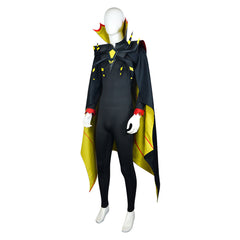 Helluva Boss (2024) Zestial Overlords Black Outfits Hazbin Hotel Halloween Cosplay Costume