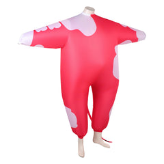 Helluva Boss Hazbin Hotel Blitz Funny Red Inflatable Costume Cosplay Costume Halloween Suit