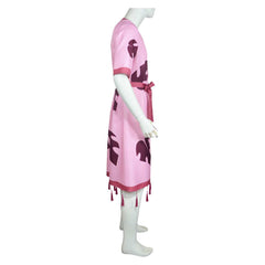 Helluva Boss Season 3 (2025) Stolas Pink Bathrobe Sleepwear Outfits Cosplay Costume