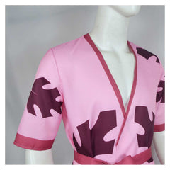 Helluva Boss Season 3 (2025) Stolas Pink Bathrobe Sleepwear Outfits Cosplay Costume