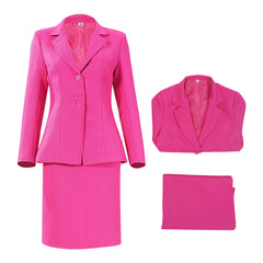 Hexed (2026) Alice Pink Jacket Skirt Set Outfits Cosplay Costume