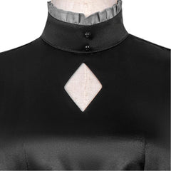 Fate/Hollow Ataraxia Saber Alter Altria Pendragon Black Gothic Dress Outfits Cosplay Costume