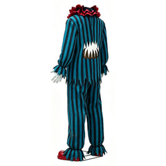 Hollow Clown Pennywise Blue Black Striped Outfits Cosplay Costume Halloween Suit