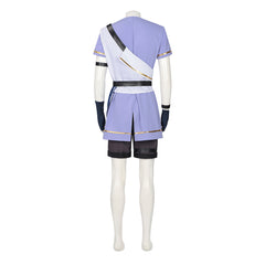 Honkai: Star Rail Phainon Young Blue Purple Set Outfits Cosplay Costume