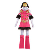 Hot Pants Pink White Dress Set Outfits Cosplay Costume Carnival Suit