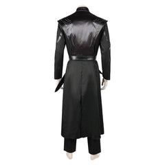 House Of The Dragon (2026) Daemon Targaryen Black Coat Pants Set Outfits Cosplay Costume