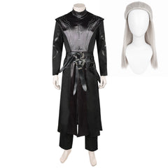 House Of The Dragon (2026) Daemon Targaryen Black Coat Pants Set Outfits Cosplay Costume