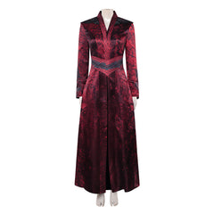 House Of The Dragon (2026) Queen Rhaenyra Targaryen Red Dress Outfits Cosplay Costume