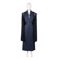 House Of The Dragon (2026) Rhaenyra Targaryen Blue Black Set Outfits Cosplay Costume