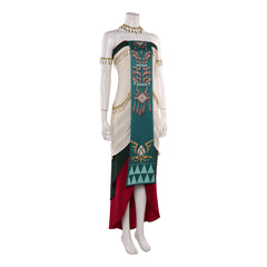 Hyrule Warriors (2025) Sonia Green Dress Set Outfits The Legend Of Zelda Cosplay Costume