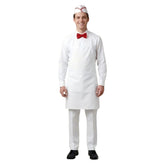 Ice Cream Man (2026) Ice Cream Man White Set Horror Outfits Cosplay Costume Halloween Suit