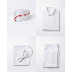 Ice Cream Man (2026) Ice Cream Man White Set Horror Outfits Cosplay Costume Halloween Suit