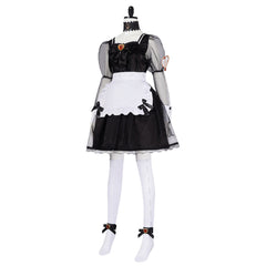 Identity V Scarlet Priestess Black Maid Dress Outfits Cosplay Costume