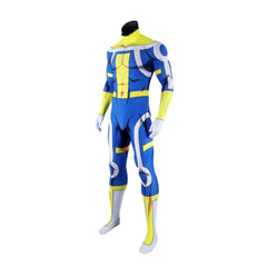 Invincible The Immortal Blue Yellow Jumpsuit Outfits Cosplay Costume Halloween Suit