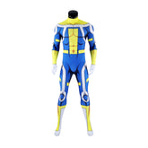 Invincible The Immortal Blue Yellow Jumpsuit Outfits Cosplay Costume Halloween Suit