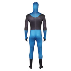 Invincible Season 3 (2025) Mark Grayson Blue Black Jumpsuit Outfits Cosplay Costume