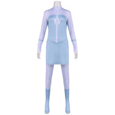 Invincible Season 4 (2026) Anissa White Blue Jumpsuit Viltrumite Outfits Cosplay Costume
