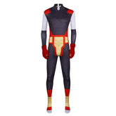 Invincible Season 4 (2026) Battle Beast Black Jumpsuit Set Outfits Cosplay Costume