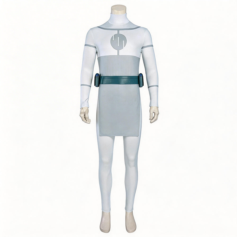 Invincible Season 4 (2026) Conquest White Jumpsuit Viltrumite Outfits Cosplay Costume