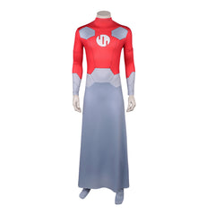 Invincible Season 4 (2026) Emperor Argall Red Cloak Jumpsuit Set Outfits Cosplay Costume