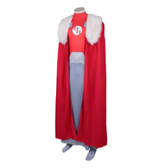 Invincible Season 4 (2026) Emperor Argall Red Cloak Jumpsuit Set Outfits Cosplay Costume