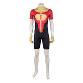 Invincible Season 4 (2026) Oliver Grayson Kid Omni Man Red Jumpsuit Outfits Cosplay Costume