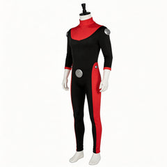 Invincible Season 4 (2026) Powerplex Red Black Jumpsuit Outfits Cosplay Costume