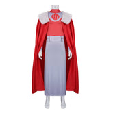 Invincible Season 4 (2026) Thragg Grand Regent Red Cloak Dress Set Outfits Cosplay Costume