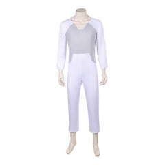 Invincible Season 4 (2026) Thragg White Gray Viltrumite Jumpsuit Cosplay Costume