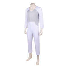 Invincible Season 4 (2026) Thragg White Gray Viltrumite Jumpsuit Cosplay Costume