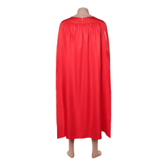 Invincible Season 4 (2026) Thragg White Jumpsuit Red Cloak Set Outfits Cosplay Costume
