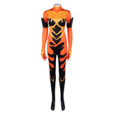 Invincible Season 4 (2026) Volcanikka Red Black Jumpsuit Outfits Cosplay Costume