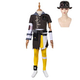 Kids Children Arcane: League Of Legends 2 (2024) Isha Black Outfits Cosplay Costume