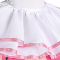 It: Welcome To Derry (2025) Pennywise Pink Striped Clown Outfits Halloween Cosplay Costume