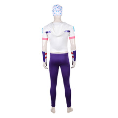 Johnny Joestar White Set Outfits Cosplay Costume Halloween Carnival Suit