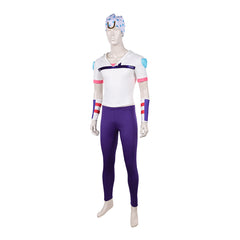 Johnny Joestar White Set Outfits Cosplay Costume Halloween Carnival Suit