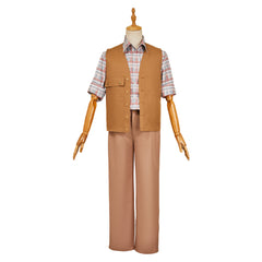 Jurassic World: Rebirth (2025) Dr. Henry Loomis Shirt Vest Set Outfits Cosplay Costume