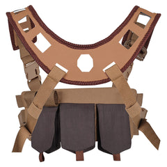 Jurassic World: Rebirth (2025) Zora Bennett Brown Chest Bag Fanny Pack Cosplay Accessories Props