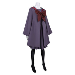 Kaiju Girl Caramelise (2026) Kuroe Akaishi Purple Robe School Uniform Set Outfits