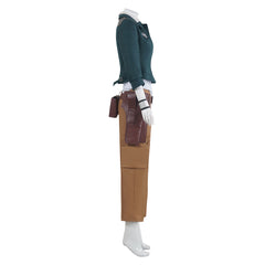 Kay Vess Blue Brown Set Outfits Cosplay Costume Halloween Carnival Suit