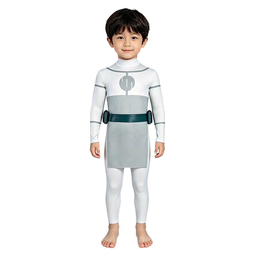 Kid Children Invincible Season 4 (2026) Conquest Gray Jumpsuit Outfits Cosplay Costume
