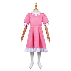 Kid Children The Three Robbers Tiffany Pink Dress Outfits Cosplay Costume