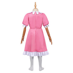 Kid Children The Three Robbers Tiffany Pink Dress Outfits Cosplay Costume