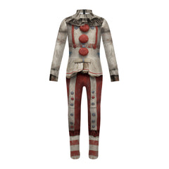 Kids Children American Horror Story (2026) Twisty The Clown Printed Jumpsuit Halloween Cosplay Costume