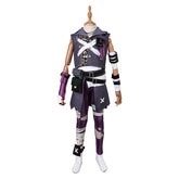 Kids Children Arcane: League Of Legends 2 (2024) Isha Graffiti Gray Set Outfits Cosplay Costume
