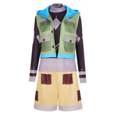 Kids Children Brave Cat (2026) Kona Green Yellow Set Outfits Cosplay Costume